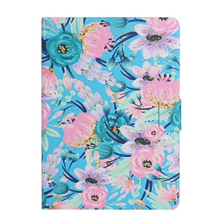 For iPad Pro 11 2020 Flower Pattern Horizontal Flip Leather Tablet Case with Card Slots & Holder(Pink Flower) For iPad Pro 11 2020 Flower Pattern Horizontal Flip Leather Tablet Case with Card Slots & Holder(Pink Flower)