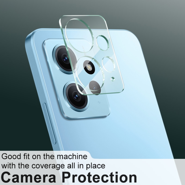 Para Xiaomi Redmi Note 12 Pro 4G imak Lente de cámara trasera integrada  Película de vidrio