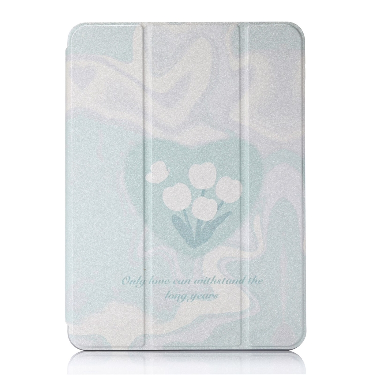 For iPad Pro 12.9 2022 / 2021 / 2020 Split Drawer Rotation Painted Leather Smart Tablet Case(Flowers) For iPad Pro 12.9 2022 / 2021 / 2020 Split Drawer Rotation Painted Leather Smart Tablet Case(Flowers)