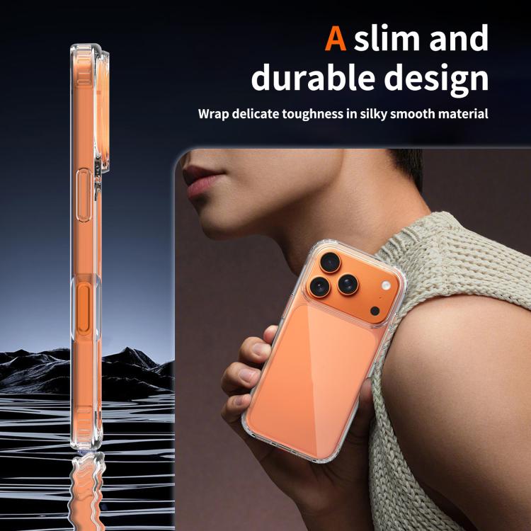 For iPhone 18 Pro Scratchproof Acrylic 1.5mm Phone Case(Transparent)