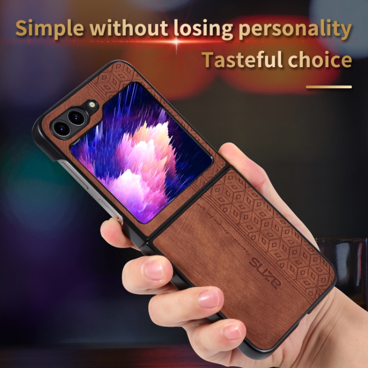 For Samsung Galaxy Z Fold5 AZNS 3D Embossed Skin Feel Phone Case(Black) For Samsung Galaxy Z Fold5 AZNS 3D Embossed Skin Feel Phone Case(Black)