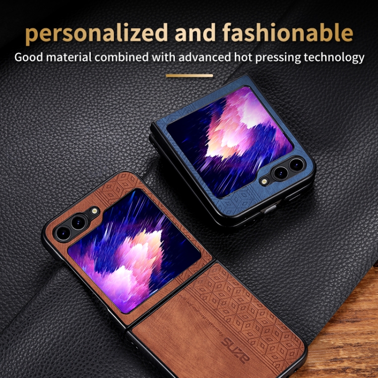 For Samsung Galaxy Z Fold5 AZNS 3D Embossed Skin Feel Phone Case(Black) For Samsung Galaxy Z Fold5 AZNS 3D Embossed Skin Feel Phone Case(Black)