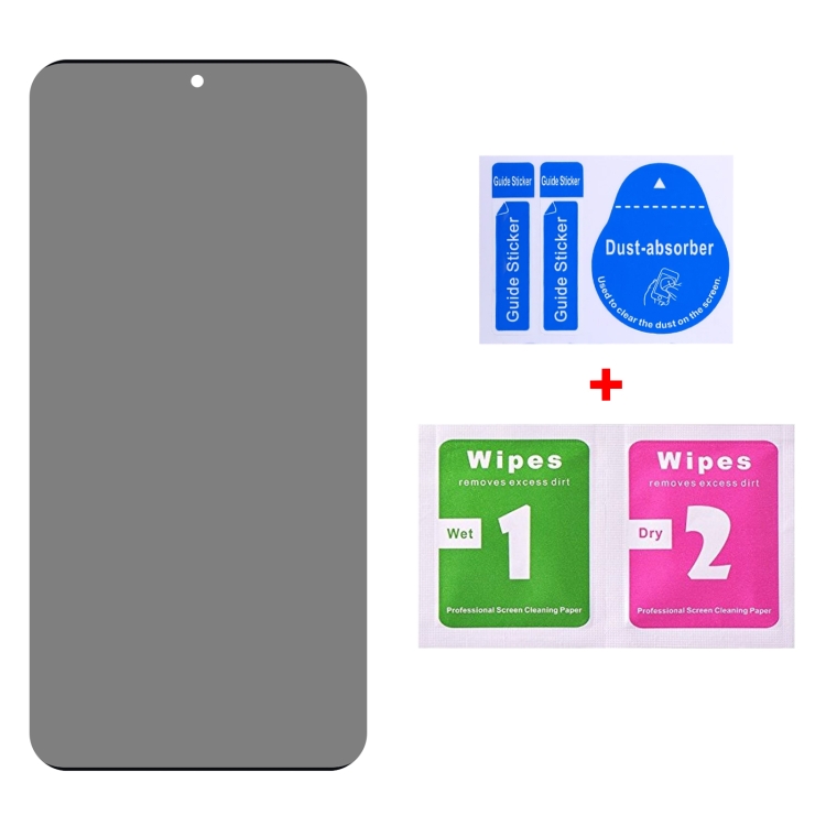 For Samsung Galaxy S23+ 5G Ultrathin 3D Curved Edge Privacy Tempered Glass Film, Support Unlock For Samsung Galaxy S23+ 5G Ultrathin 3D Curved Edge Privacy Tempered Glass Film, Support Unlock