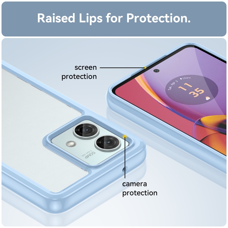 Para Motorola Moto G84 5g Funda Tpu + Funda protectora acrílica