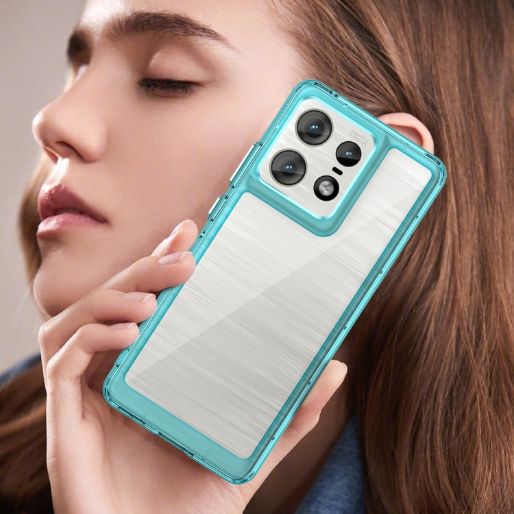 TailTech Case For Motorola Edge 50 Ultra Case Motorola 50 Ultra Phone Case, Transparent Acrylic Case Compatible With Motorola Edge 50 Ultra Black Case