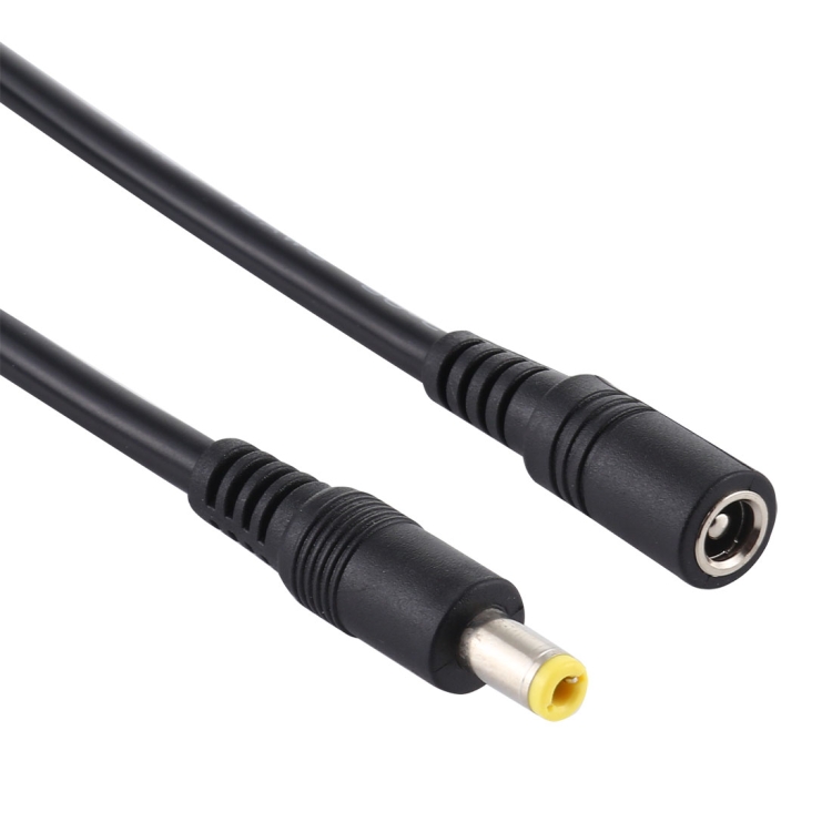 8A 5.5 x 2.5mm Female to Male DC Power Extension Cable, Cable Length:3m(Black) - 2