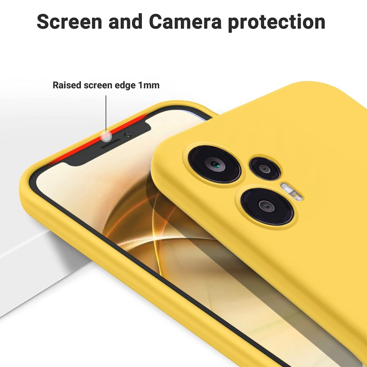 For Xiaomi POCO F5 Pro Case Silicone Liquid official Phone Funda For POCO F5  Pro Cover TPU Protector Case POCO F5 Pro Cover