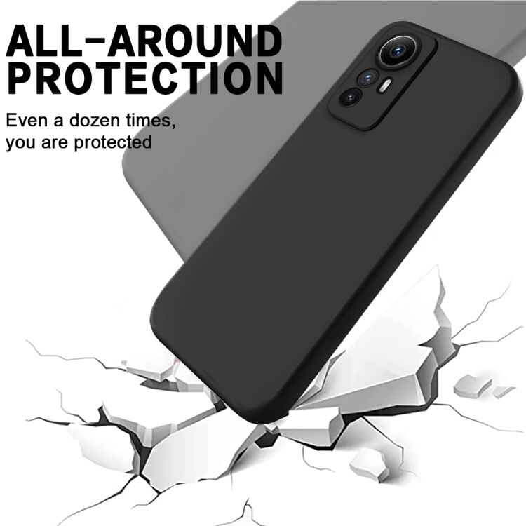  HGJTF Funda de teléfono para Xiaomi Redmi Note 12 4G (6.67), 2  piezas a prueba de golpes suave TPU silicona parachoques Shell, [ultrafina]  [anti-amarillamiento] contraportada para Xiaomi Redmi Note 12 4G 