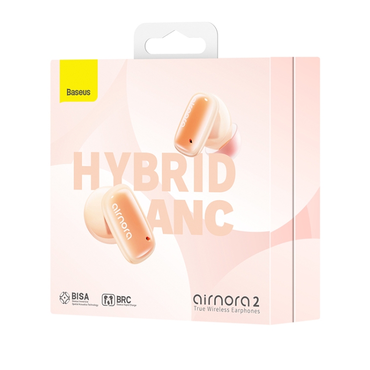 Baseus AirNora Series 2 TWS True Wireless Bluetooth Earphone(Orange) Baseus AirNora Series 2 TWS True Wireless Bluetooth Earphone(Orange)