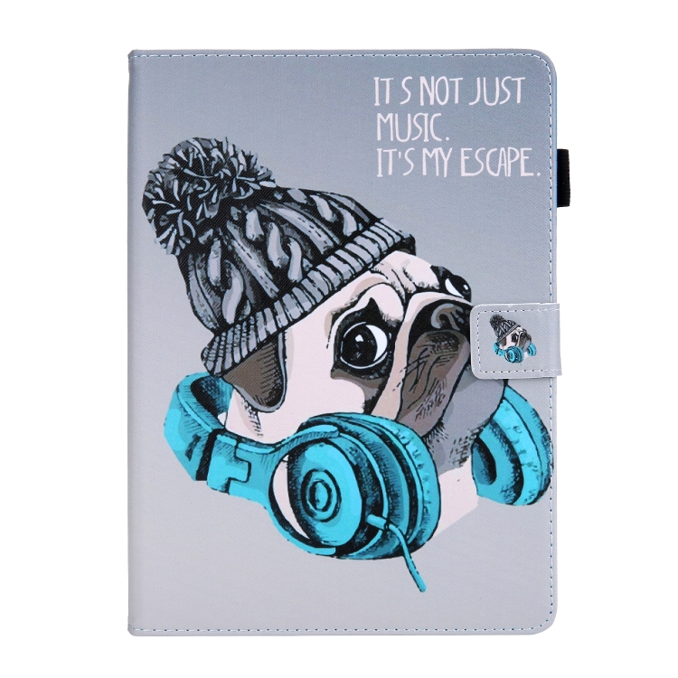 For iPad Pro 11 (2020) Colored Drawing Pattern Horizontal Flip Leather Tablet Case with Holder & Card Slots & Anti-skid Strip & Wake-up / Sleep Sunction(Music Dog) For iPad Pro 11 (2020) Colored Drawing Pattern Horizontal Flip Leather Tablet Case with Holder & Card Slots & Anti-skid Strip & Wake-up / Sleep Sunction(Music Dog)