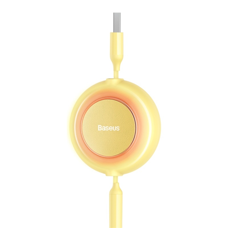 Baseus 3 in 1 USB to Type-C + 8 Pin + Micro USB Fast Charging Data Cable, Length: 1.1m(Yellow) Baseus 3 in 1 USB to Type-C + 8 Pin + Micro USB Fast Charging Data Cable, Length: 1.1m(Yellow)
