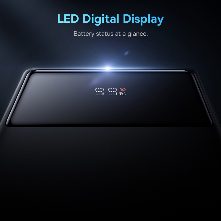 Baseus Star-Lord Digital Display Fast Charge Power Bank 10000mAh 22.5W(Black) - 6