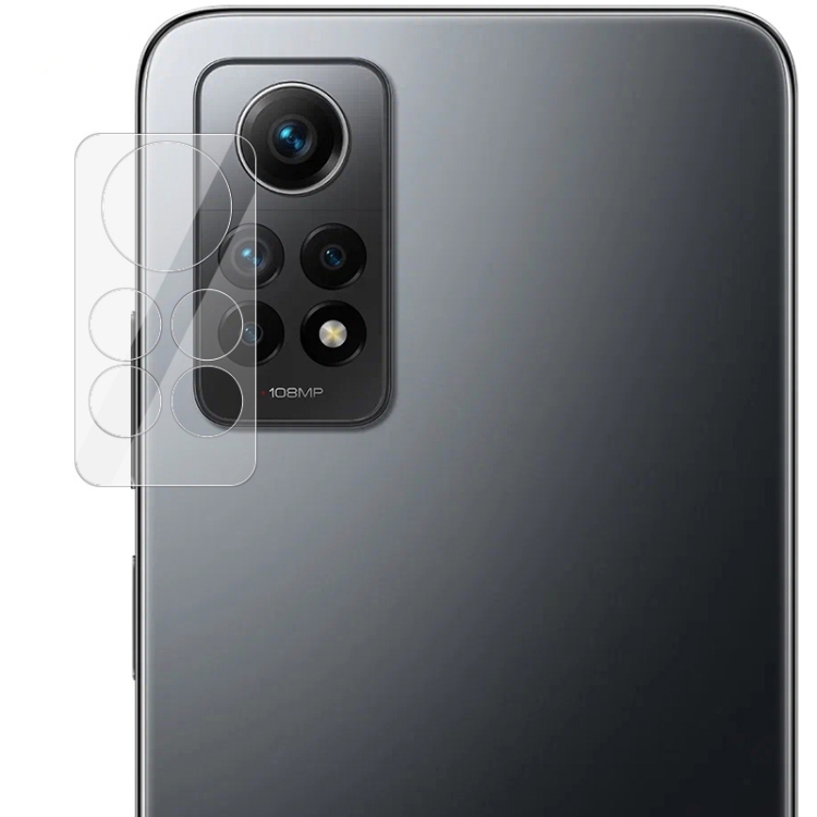 Pour Xiaomi Redmi Note 12 Pro 4G imak Objectif de caméra arrière intégré  Film en verre trempé avec capuchon d'objectif