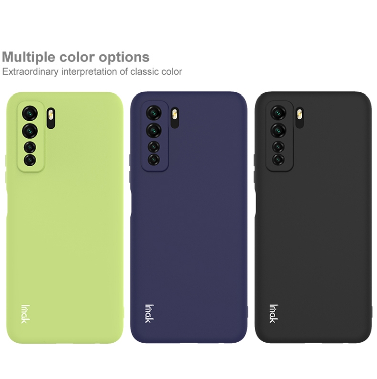 For Huawei Nova 7 SE 5G IMAK UC-1 Series Shockproof Frosted TPU Protective Case(Green) - 5