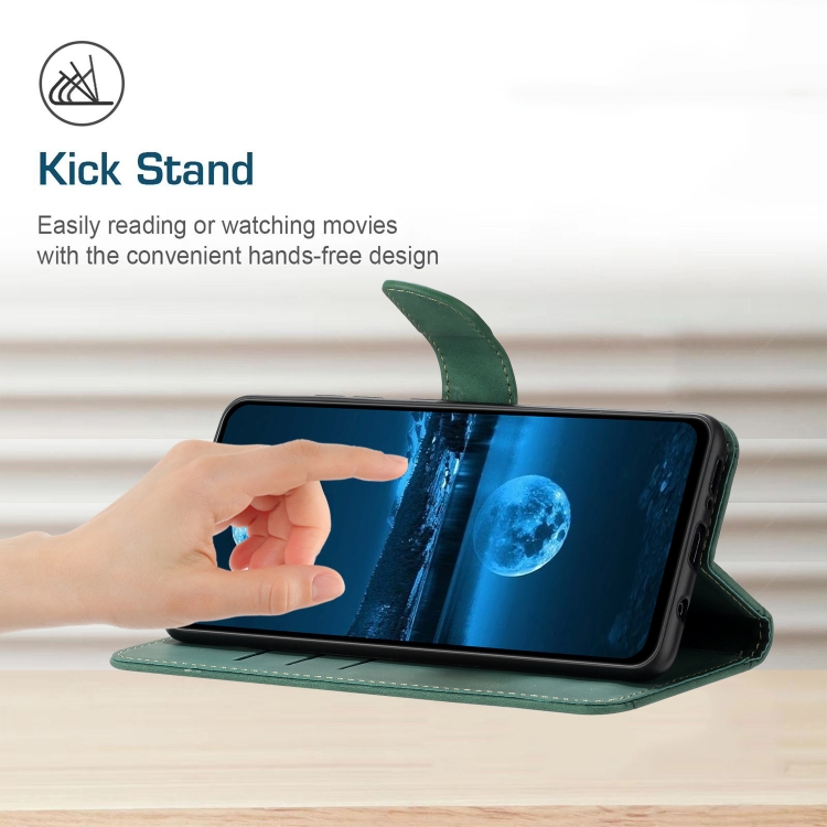 For iPhone 16 Stitching Embossed Leather Phone Case(Green) For iPhone 16 Stitching Embossed Leather Phone Case(Green)