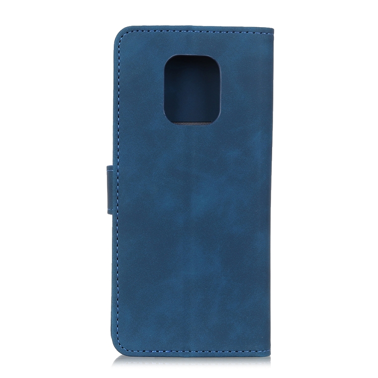 For Xiaomi Redmi Note 9S / Note 9 Pro / Note 9 Pro Max KHAZNEH Retro Texture PU + TPU Horizontal Flip Leather Case with Holder & Card Slots & Wallet(Blue) - 2