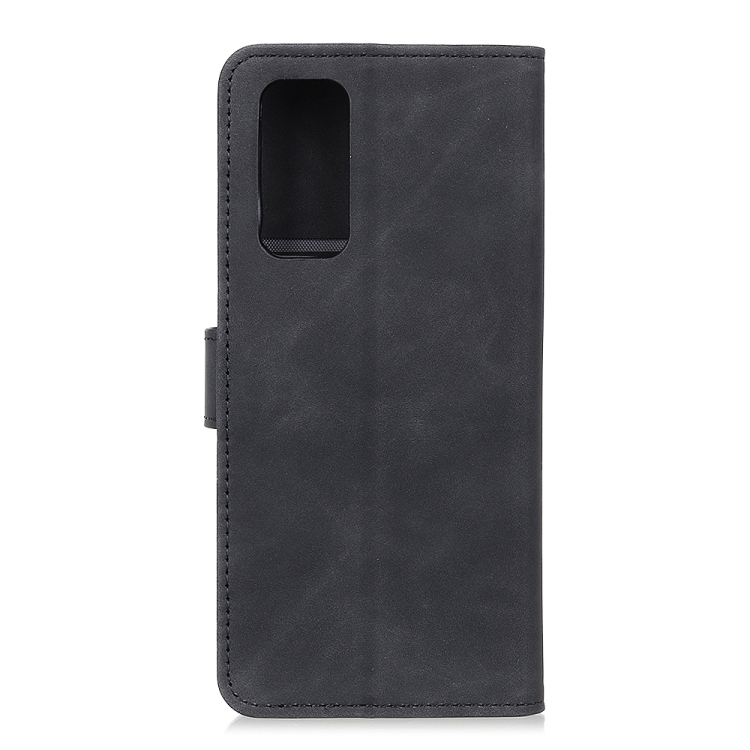 For Samsung Galaxy Note20 KHAZNEH Retro Texture PU + TPU Horizontal Flip Leather Case with Holder & Card Slots & Wallet(Black) - 2