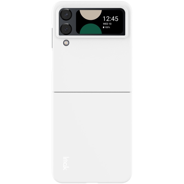 For Samsung Galaxy Z Flip4 5G IMAK JS-2 Series Colorful PC Case(White) For Samsung Galaxy Z Flip4 5G IMAK JS-2 Series Colorful PC Case(White)
