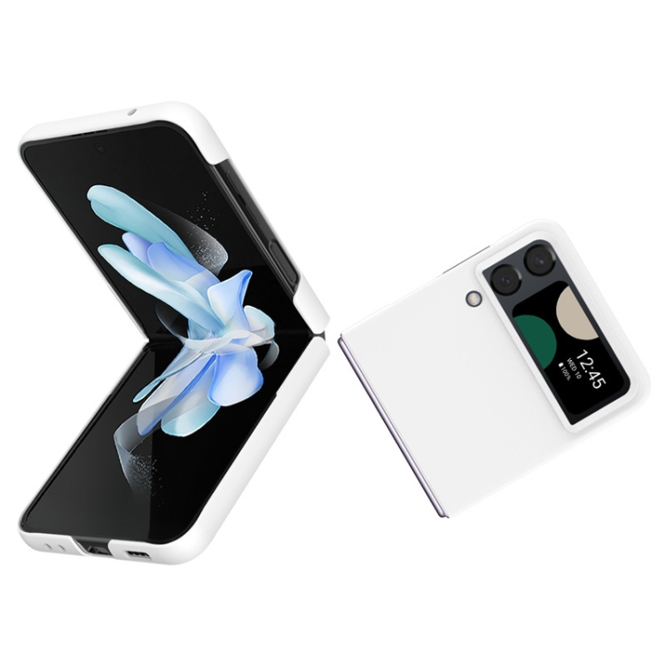 For Samsung Galaxy Z Flip4 5G IMAK JS-2 Series Colorful PC Case(White) For Samsung Galaxy Z Flip4 5G IMAK JS-2 Series Colorful PC Case(White)