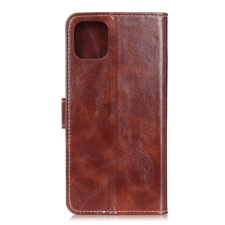 For iPhone 12 / 12 Pro Retro Crazy Horse Texture Horizontal Flip Leather Case with Holder & Card Slots & Photo Frame & Wallet(Brown) - 2