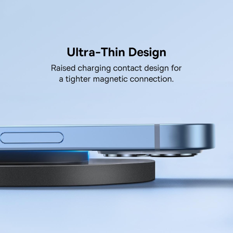 Baseus BS-W530 15W QI Fast Wireless Charger with USB-C / Type-C Cable(Black) Baseus BS-W530 15W QI Fast Wireless Charger with USB-C / Type-C Cable(Black)