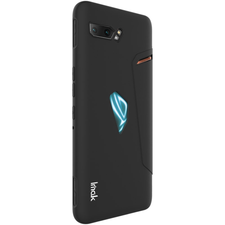 For ASUS ROG Phone II IMAK UC-1 Series Shockproof Frosted TPU Protective Case (Black) - 1