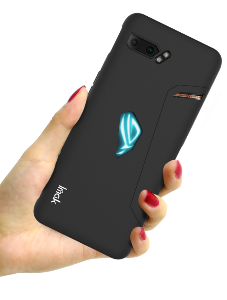 For ASUS ROG Phone II IMAK UC-1 Series Shockproof Frosted TPU Protective Case (Black) - 4