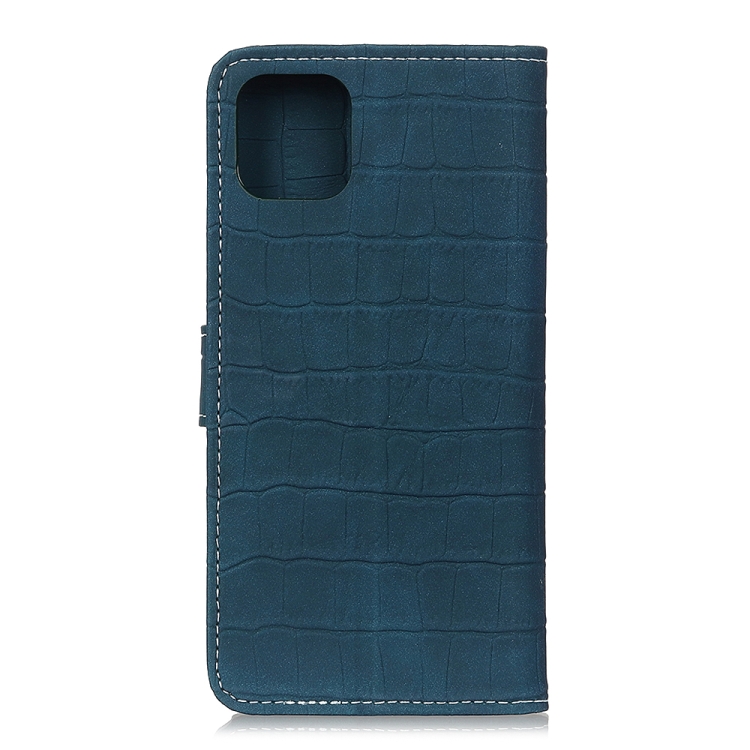 For iPhone 12 mini Crocodile Texture Horizontal Flip Leather Case with Holder & Card Slots & Wallet(Dark Green) - 2