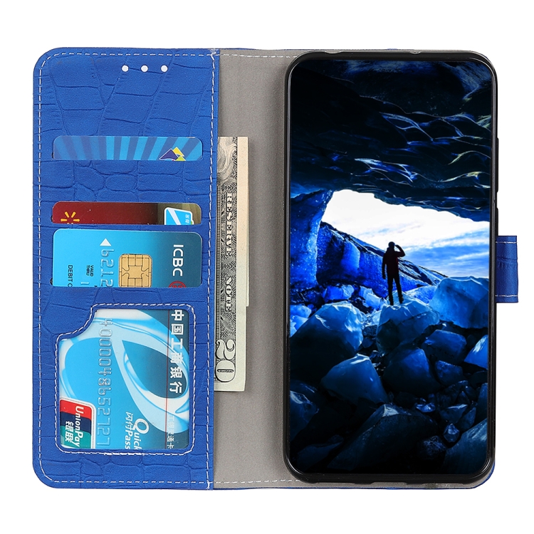 For Samsung Galaxy Note20 Crocodile Texture Horizontal Flip Leather Case with Holder & Card Slots & Wallet(Blue) For Samsung Galaxy Note20 Crocodile Texture Horizontal Flip Leather Case with Holder & Card Slots & Wallet(Blue)
