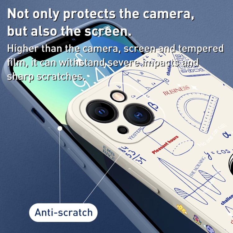 For iPhone 14 Plus Astronaut Pattern Frosted TPU Phone Case(White) For iPhone 14 Plus Astronaut Pattern Frosted TPU Phone Case(White)