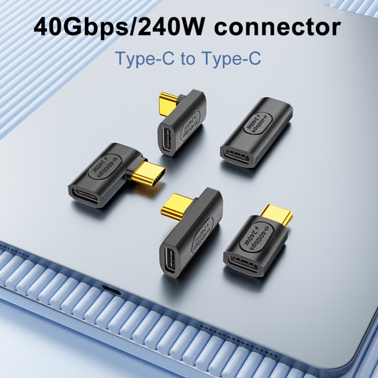 Audio Pirates Cavo USB-C 4.0 240W 40Gbps – Ricarica Veloce E Dati A 2500 MB/s – 2m Grigio