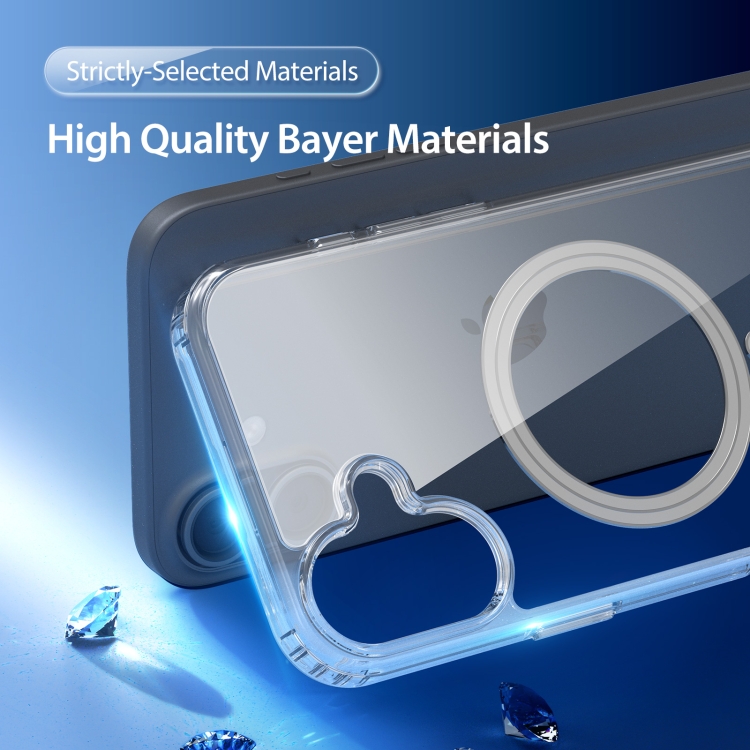 For iPhone 16 Plus DUX DUCIS Clin Mag Series Magsafe TPU Phone Case(Transparent) For iPhone 16 Plus DUX DUCIS Clin Mag Series Magsafe TPU Phone Case(Transparent)