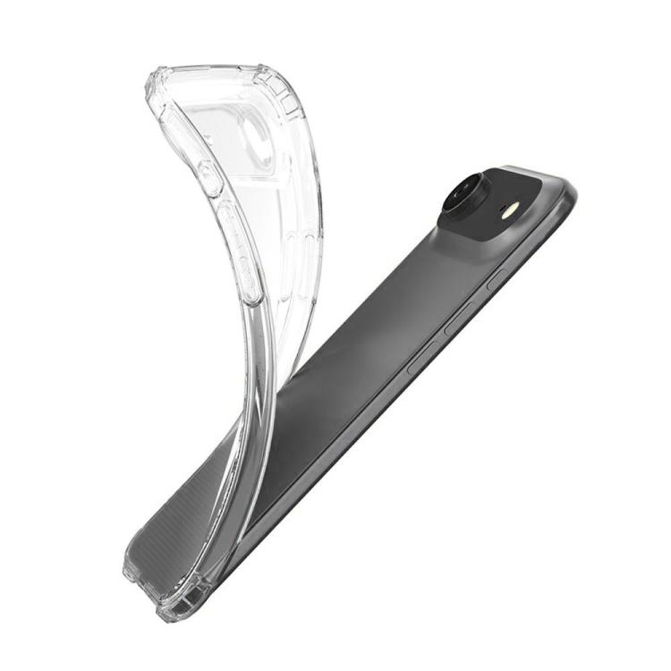 For iPhone 17 Air Four-Corner Shockproof Clear TPU Phone Case(Transparent)