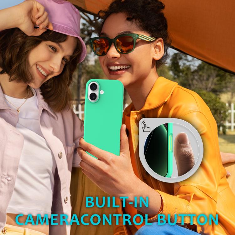 For iPhone 17 Solid Color Silicone Phone Case(Green)