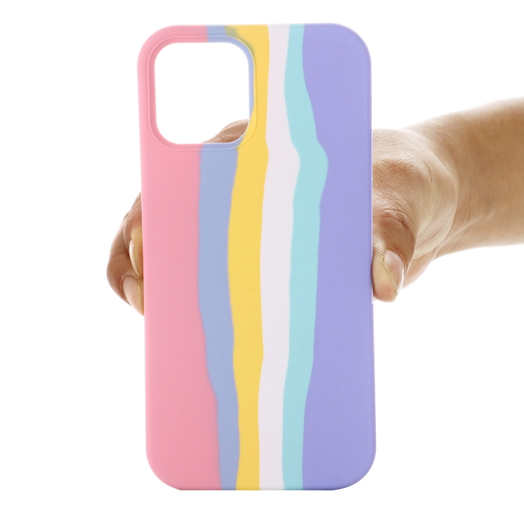 Funda iPhone 15 silicona multicolor