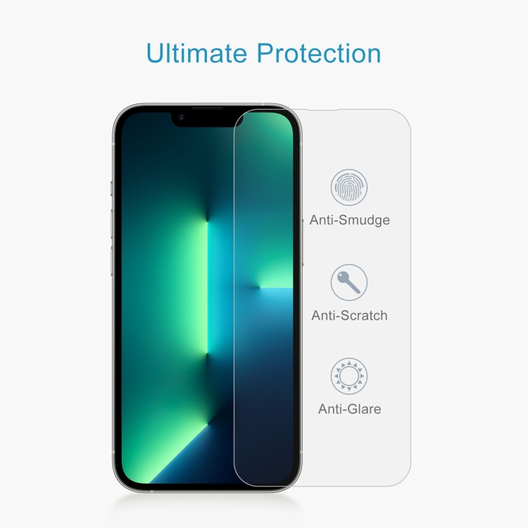 For iPhone 13 Pro Max 10pcs 0.26mm 9H 2.5D High Aluminum Tempered Glass Film For iPhone 13 Pro Max 10pcs 0.26mm 9H 2.5D High Aluminum Tempered Glass Film