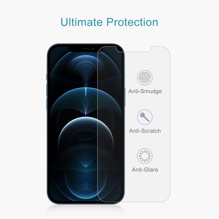 For iPhone 12 Pro Max 10pcs 0.26mm 9H 2.5D High Aluminum Tempered Glass Film For iPhone 12 Pro Max 10pcs 0.26mm 9H 2.5D High Aluminum Tempered Glass Film