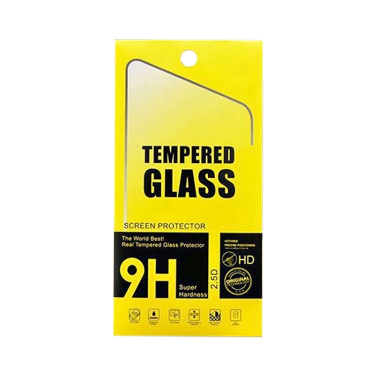 For Samsung Galaxy A40s Half-screen Transparent Tempered Glass Film - 7