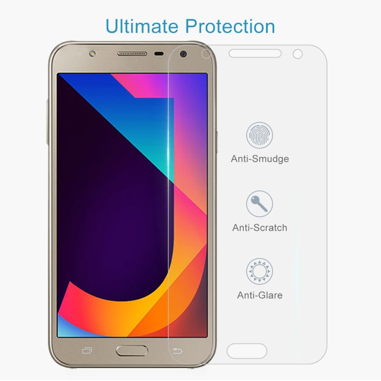 For Samsung Galaxy J7 Core Half-screen Transparent Tempered Glass Film - 3