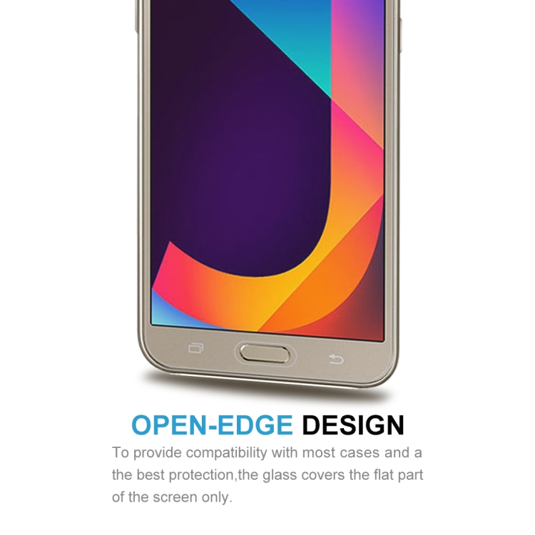 For Samsung Galaxy J7 Core Half-screen Transparent Tempered Glass Film - 5