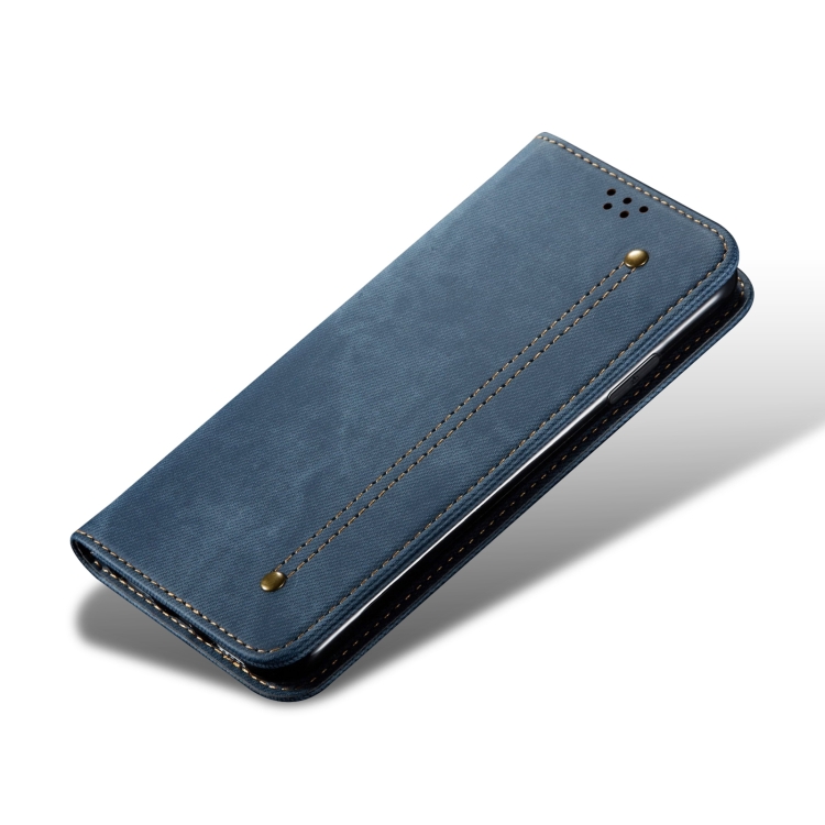 For vivo iQOO Neo9 Pro / Neo9 Denim Texture Flip Leather Phone Case(Blue)