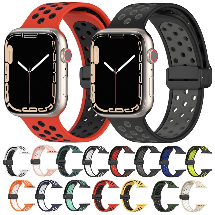 Bracelet Apple Watch Ultra sport (noir/gris) 