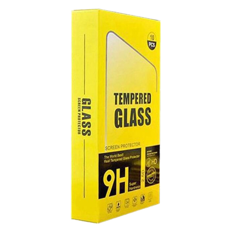 For Vivo Y3 10 PCS Half-screen Transparent Tempered Glass Film - 7