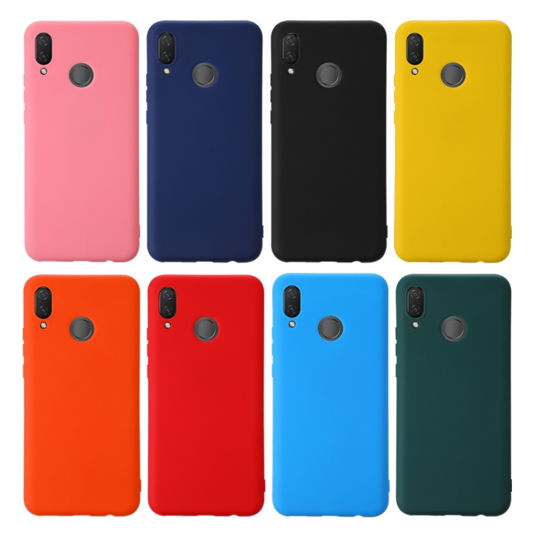For Huawei nova 3 Shockproof Frosted TPU Protective Case(Yellow) - 4
