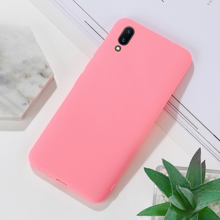 For Vivo X21 Shockproof Frosted TPU Protective Case(Orange) - 3