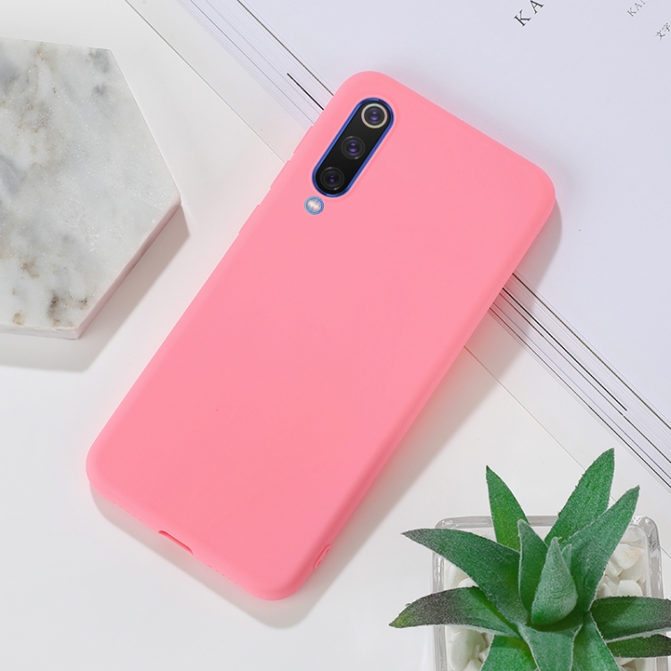 For Xiaomi Mi 9 SE Shockproof Frosted TPU Protective Case(Yellow) - 3