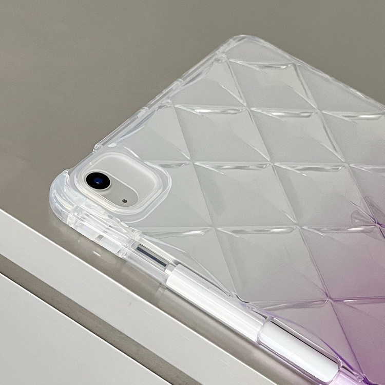 For iPad Air 11 2024 / Pro 11 2022 Gradient Diamond Plaid TPU Tablet Case(Gradient Purple) For iPad Air 11 2024 / Pro 11 2022 Gradient Diamond Plaid TPU Tablet Case(Gradient Purple)