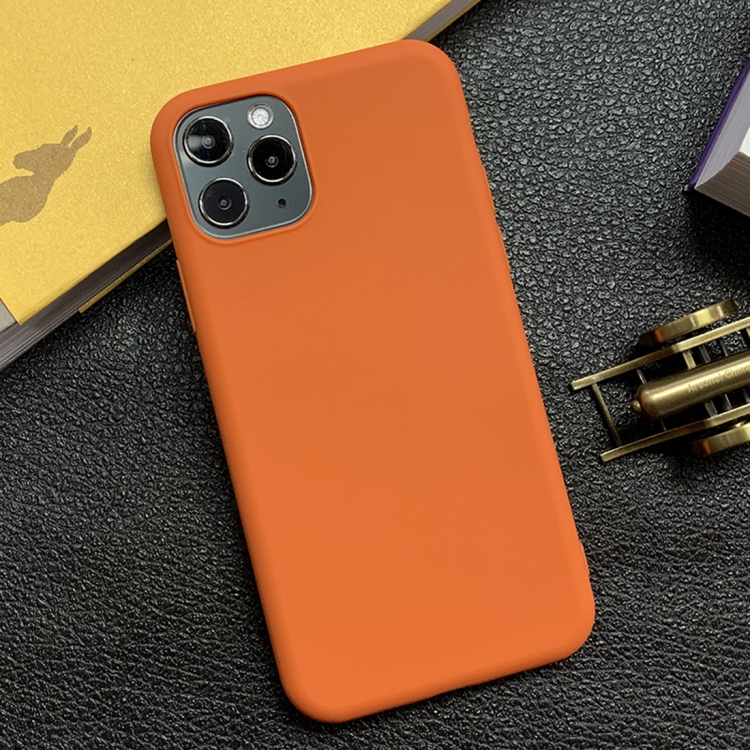 For iPhone 11 Pro Shockproof Frosted TPU Protective Case(Orange) - 4