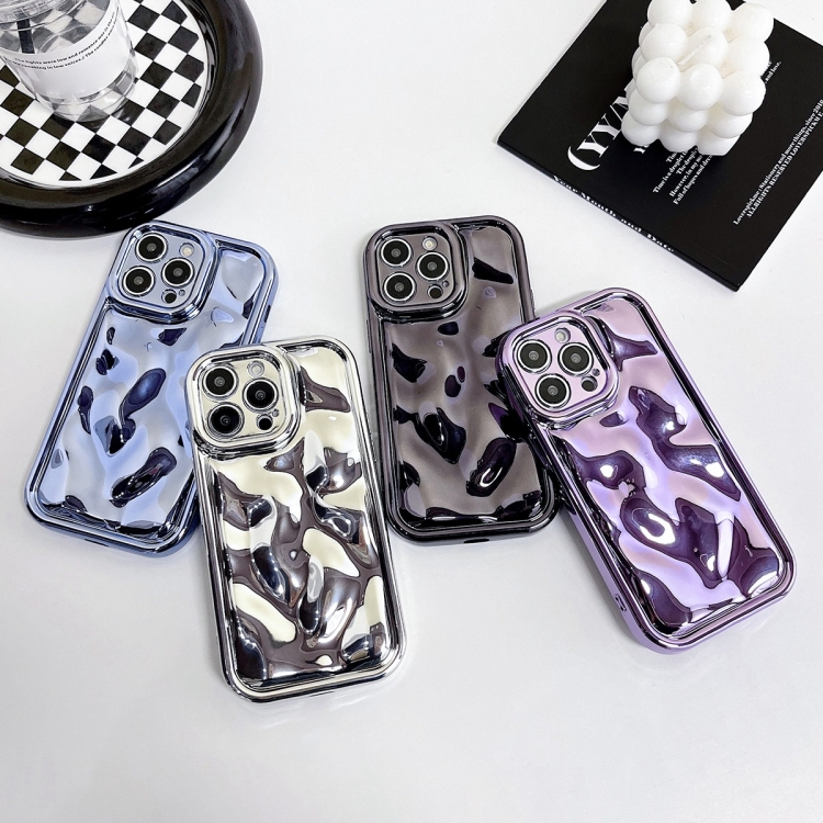 For iPhone SE 2022 /2020 / 8 / 7 Electroplating Meteorite Texture TPU Phone Case(Blue) For iPhone SE 2022 /2020 / 8 / 7 Electroplating Meteorite Texture TPU Phone Case(Blue)