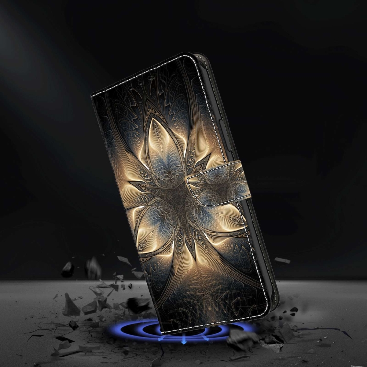 Para Xiaomi 13 Lite Crystal 3D Funda protectora de cuero para teléfono a  prueba de golpes (